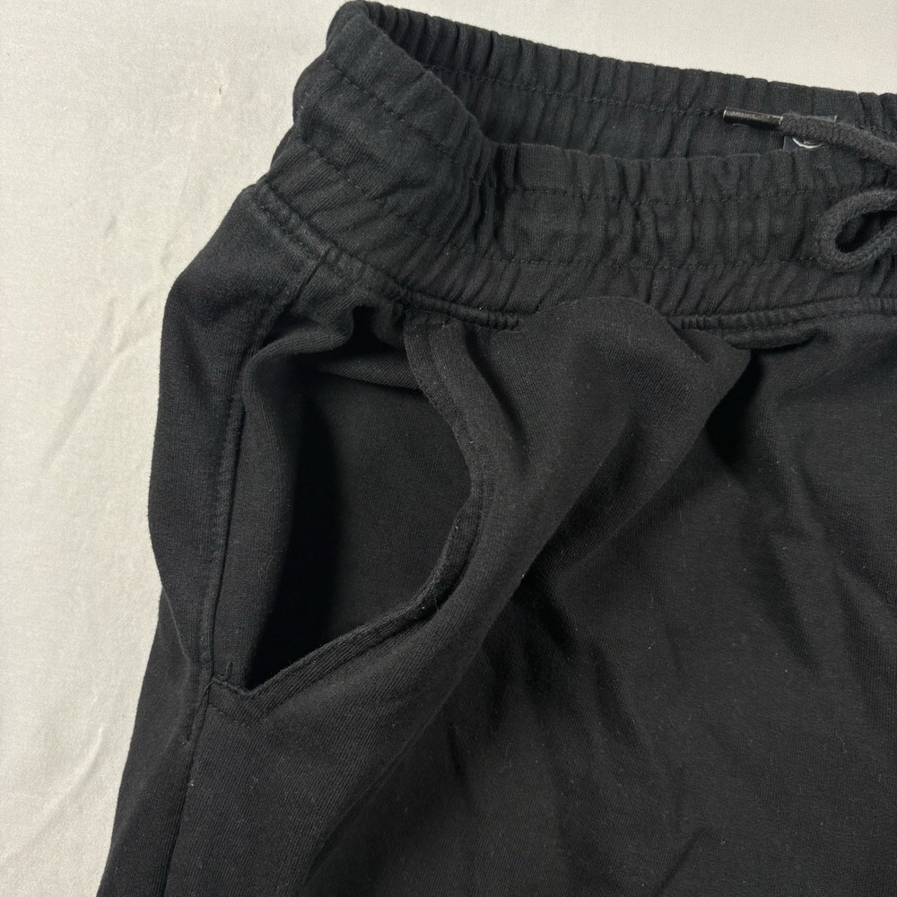 Volcom Stone Fleece Jogger Sweatpants Mens Medium Black Drawstring Graphic Logo - Picture 6 of 14